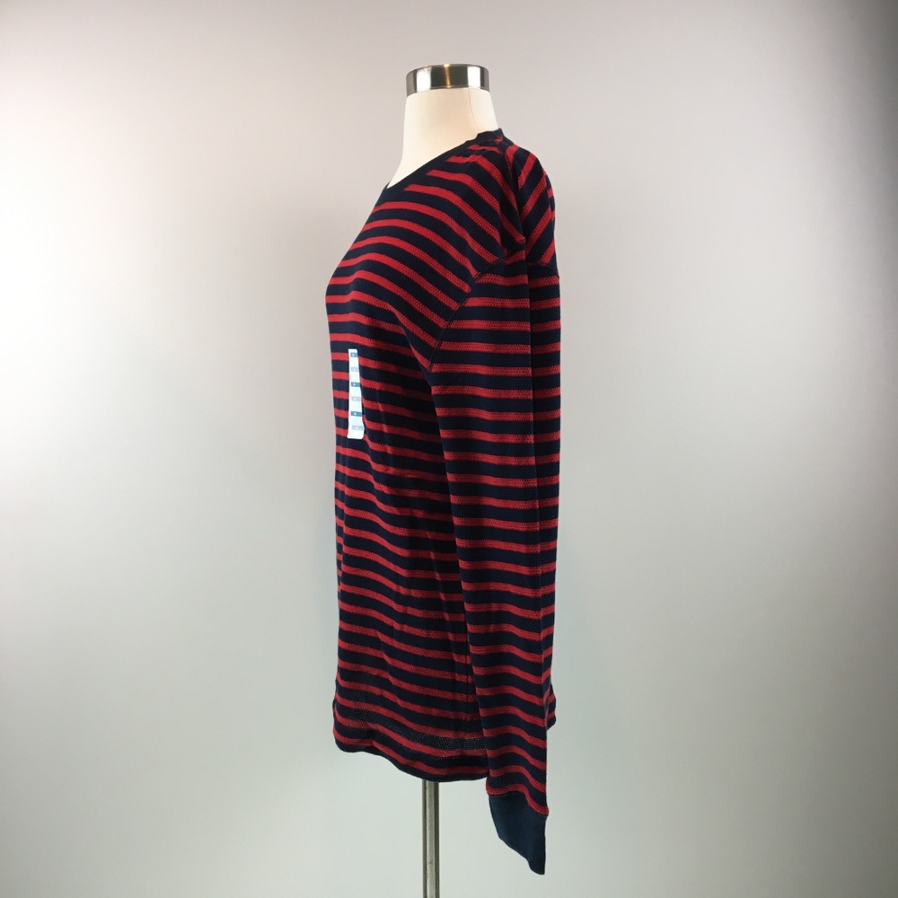 NWT Old Navy Long Sleeve Striped Top Medium M - Picture 6 of 8